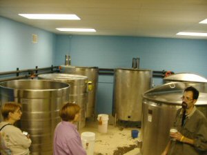 fermentation tanks