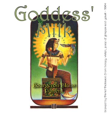 Goddess' Milk label
