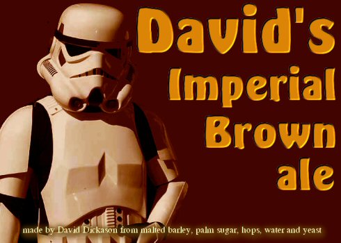 Imperial Brown label