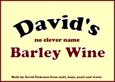 barleywine label