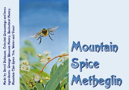 Mountain Spice label